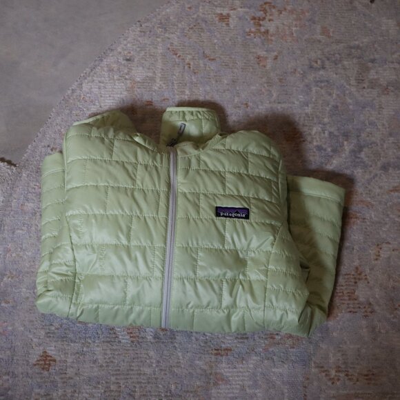 Patagonia Women's Nano Puff Hoody Small S, Color Mint - Picture 9 of 9
